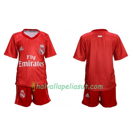 Jalkapallo Pelipaidat Real Madrid Lasten 3 Paita 2018-2019 Lyhythihainen